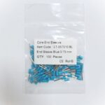 Core end sleeve 0.75mm Blue LT 007510 BL