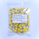 Core end sleeve 6 mm Yellow LT 060012 Y
