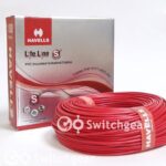 Single core red Cable Havells 1C 1