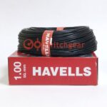 havells single core copper cable 1mm black 1