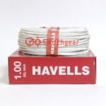 havells single core copper cable 1mm white 1