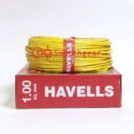 havells single core copper cable 1mm yellow 1