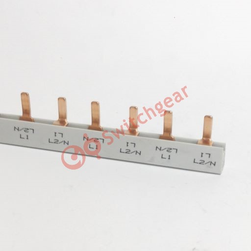 Single Pole Comb busbar 2 pole for MCB in UAE Dubai Abu Dhabi Bahrain and Oman