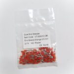 Wire ferrules 0.5mm Orange LT 005010 OR