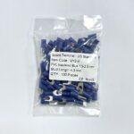 Fork Terminal 1.5 2.5mm VY2 4 Blue KableKonnect