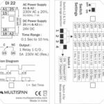 Time Delay Relay in UAE Wiring Diagram and settings
