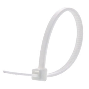 Cable Tie Zip Nylon 66, 7.6mm Wide, White 100 units | KableKonnect