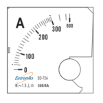 Analog Ammeter AC 3005A IP40 Class 1.5 Eutroniks