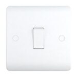 10a switch 1 gang 1 way snowlite
