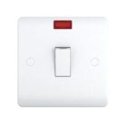 Double Pole Switch With Neon 20A 250V 1 Gang – Snowlite
