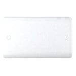 Snowlite Double Blank Plate 3X6