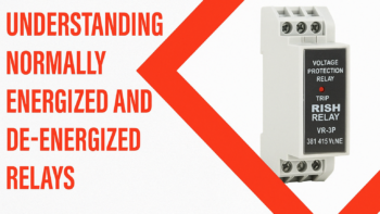 Energised and denergised relays, 