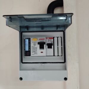 Energy meter single module direct connected up to 45A with Modbus in United Arab Emirates . Size of an MCB. Manufactured by Rishabh Instruments. ED1111 MOD