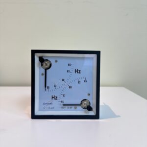 Double HZ Freuqency meter analog