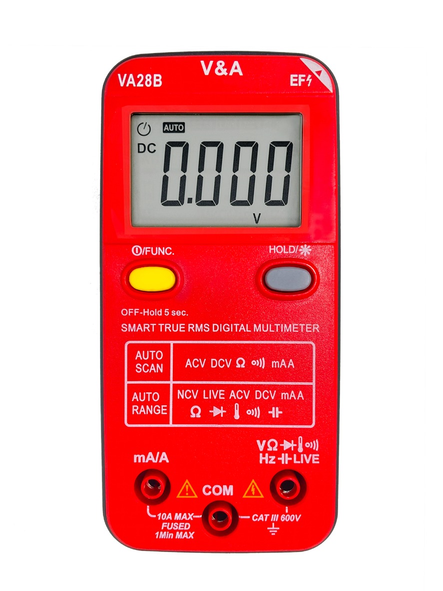 Buy Smart Pocket Multimeter TRMS VA28B – VA Instruments | GoSwitchgear