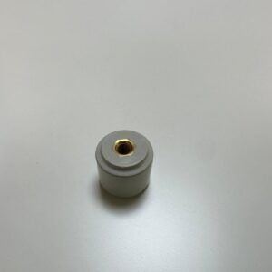 grey cylindrical insulator brass insert grey twinstar 1
