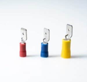 KableKonnect insulated male spade disconnector 6.3mm